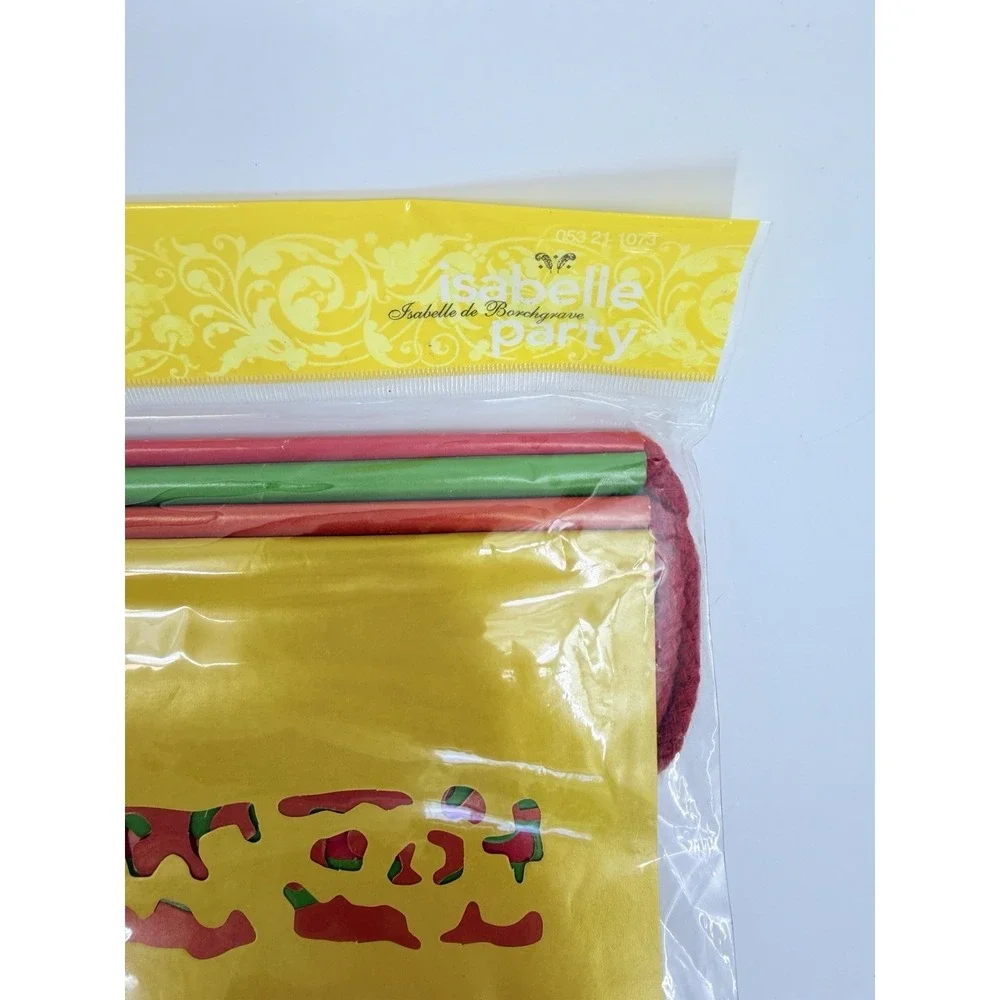 Lot of 2 Isabelle de Borchgrave Party Banners for Target New